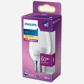 Philips 60W B38 E14 Cdl Fr Nd 1Pf/12 Beyaz Işık Led Ampul