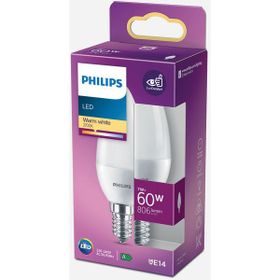 Philips 60W B38 E14 Cdl Fr Nd 1Pf/12 Beyaz Işık Led Ampul