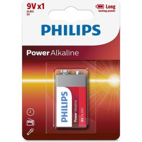 Philips 6LR61P1B / 05 9V X1 Power Alkaline Pil