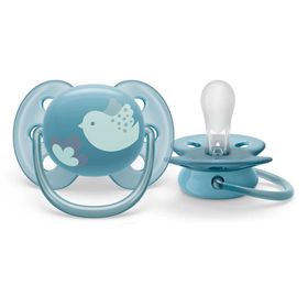 Philips Avent 0-6 Ay 2'li Erkek Ultra Soft Silikon Emzik