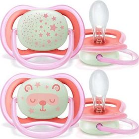 Philips Avent 18+ Ay Ultra Air Emzik Pembe