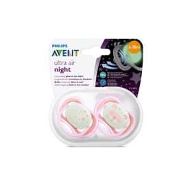 Philips Avent 18+ Ay Ultra Air Emzik Pembe