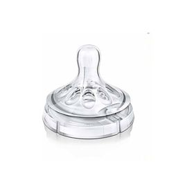 Philips Avent 3 delik Yenidoğan 2'li 3m+ Natural Biberon Emziği