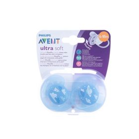 Philips Avent 6-18 Ay Ultra Soft Desenli Erkek Emzik