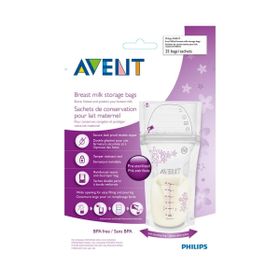 Philips Avent Anne Sütü 25'Li Saklama Poşeti