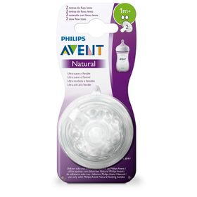 Philips Avent Biberon Natural 1 Ay+ 2 Delik 2'li Emzik