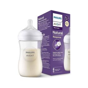 Philips Avent Natural Response 1+ Ay 260 ml Doğal Tepkili Antikolik PP Biberon
