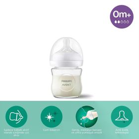 Philips Avent Natural Response 120 ml 0 Ay+ Cam Biberon