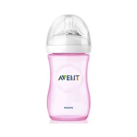 Philips Avent Pembe 260 ml 1+ Ay Natural PP Biberon