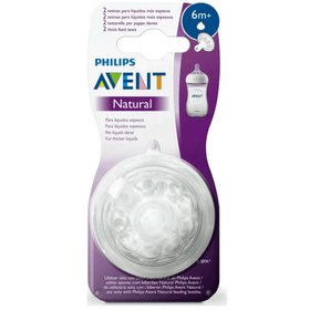 Philips Avent SCF 046-27 Natural 6 M+ 2'li Biberon Emziği
