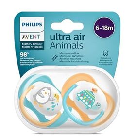 Philips Avent SCF080/07 Ultra Air 6-18 Ay Erkek 2'li Emzik