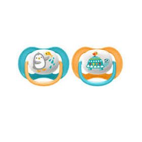 Philips Avent SCF080/70 Ultra Air Animals 6-18 Ay 2'li Erkek Bebek Emzik