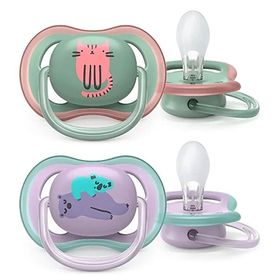 Philips Avent Scf085/18 2'li 6-18 Ay Kız Ultra Air Silikon Emzik