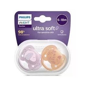 Philips Avent SCF091/18 Ultra Soft 6-18 Kız Emzik