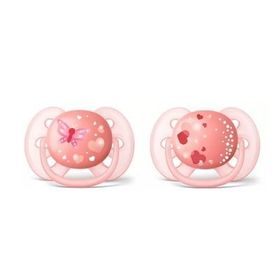 Philips Avent SCF223/22 6-18 Ay 2'liUltra Soft Modern Desenli Yalancı Kız Emzik