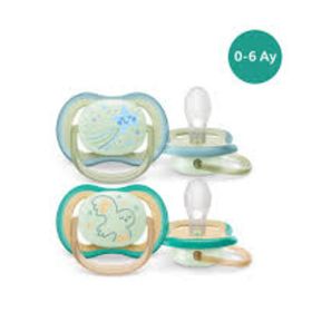 Philips Avent SCF376/18 Ultra Air Night 0-6 Ay 2'li Erkek Emzik