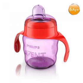 Philips Avent SCF551/03 Kız 6 m+ 7oz 200 ml Eğitici Damlatmaz Bardak