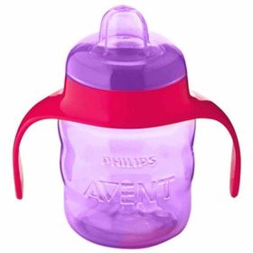 Philips Avent SCF551/03 Kız 6 m+ 7oz 200 ml Eğitici Damlatmaz Bardak
