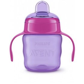 Philips Avent SCF551/03 Kız 6 m+ 7oz 200 ml Eğitici Damlatmaz Bardak