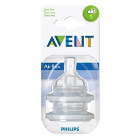 Philips Avent SCF632-27 Classic 2'li 1+ Ay 2 Delikli Silikon Biberon Emziği