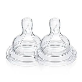 Philips Avent SCF633-27 Classic 2'li 3+ Ay 3 Delikli Silikon Biberon Emziği
