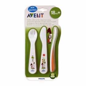 Philips Avent SCF714/00 18+ Ay Çatal Kaşık ve Bıçak Seti