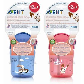 Philips Avent SCF760/00 260 ml Pembe Damlatmaz Pipetli Bardak