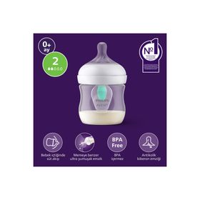 Philips Avent SCY670/01 125 ml 0+ Ay Doğal Tepkili Anti-Kolik Biberon