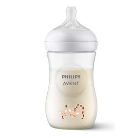 Philips Avent SCY903/66 260 ml 3-6 Ay Doğal Tepkili Zürafa Desenli PP Biberon