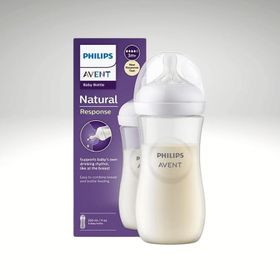Philips Avent SCY906/01 Beyaz 330 ml Polipropilen Antikolik 3+ Ay Damaklı Biberon