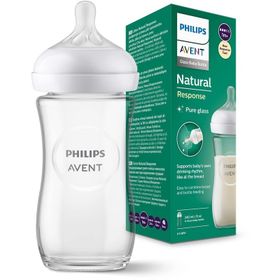 Philips Avent SCY933/01 240 ml 1+ Ay Natural Response Cam Biberon