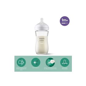 Philips Avent SCY933/01 240 ml 1+ Ay Natural Response Cam Biberon