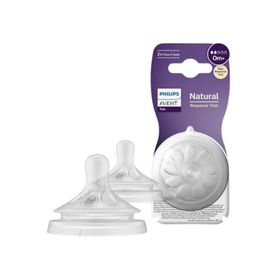 Philips Avent SCY962/02 No 2 0 Ay+ Doğal Tepkili 2’li Biberon Emziği