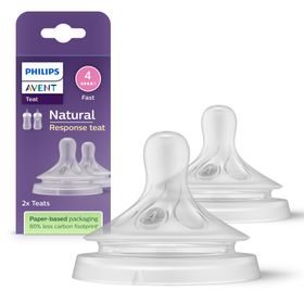 Philips Avent SCY964/02 Doğal Tepkili 4 Numara 2'li Biberon Emziği