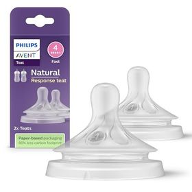 Philips Avent SCY964/02 Doğal Tepkili 4 Numara 2'li Biberon Emziği