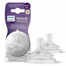 Philips Avent SCY964/02 Doğal Tepkili 4 Numara 2'li Biberon Emziği