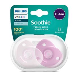 Philips Avent Soothie 0-6 Ay Kız 2'li Emzik