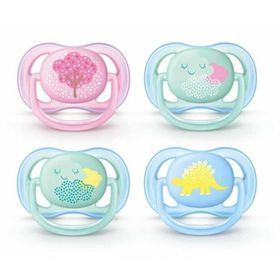 Philips Avent Ultra Air Desenli 0-6 Ay 2'li Erkek Bebek Emzik