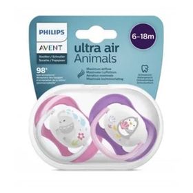Philips Avent Ultra Animal 6-18 Ay Kız 2'li Emzik