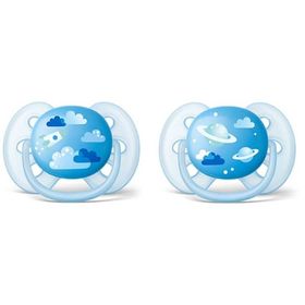 Philips Avent Ultra Soft 6-18 Ay Mavi Desenli Emzik