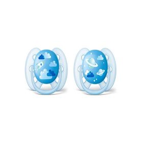 Philips Avent Ultra Soft 6-18 Ay Mavi Desenli Emzik