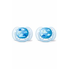 Philips Avent Ultra Soft 6-18 Ay Mavi Desenli Emzik