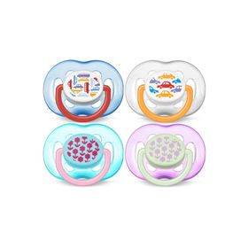 Philips Avent Ultra Soft 6-18 Ay Mavi Desenli Emzik