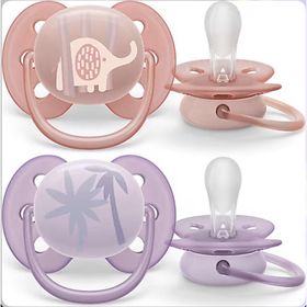 Philips Avent Ultra Yumuşak 0-6 Ay Kız 2'li Emzik