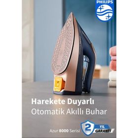 Philips Azur 8000 Serisi Optimaltemp 3000 W Buharlı Ütü