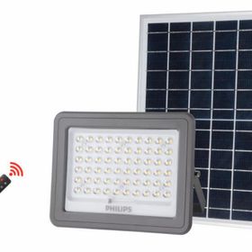Philips BVC080 LED15/765 6500K IP65 Kumandalı Solar Projektör