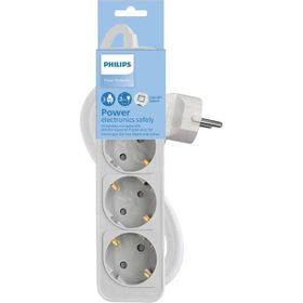 Philips CHP2134WB/62 3'lü 3 m Beyaz Çocuk Korumalı Priz