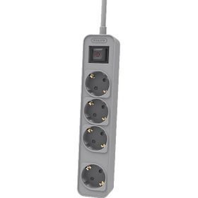 Philips CHP2144G/62 4'lü 1.5 m Gri Çocuk Korumalı Priz