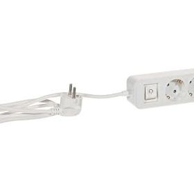 Philips CHP2144W/62 4'lü 1.5 m Beyaz Çocuk Korumalı Priz