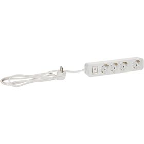 Philips CHP2144W/62 4'lü 1.5 m Beyaz Çocuk Korumalı Priz